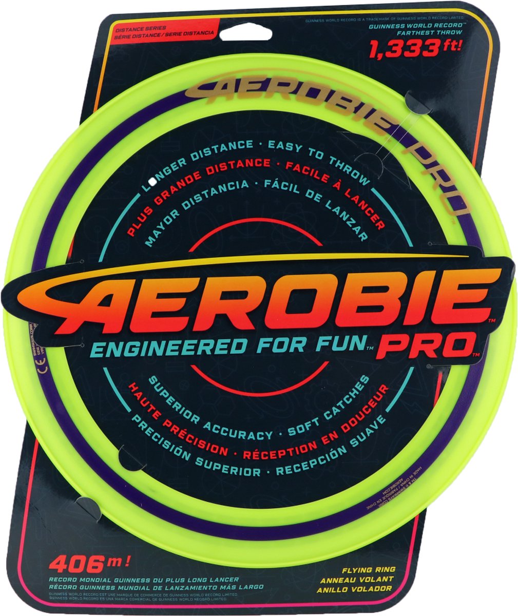 Aerobie Frisbee Pro Ring 33 Cm Rouge