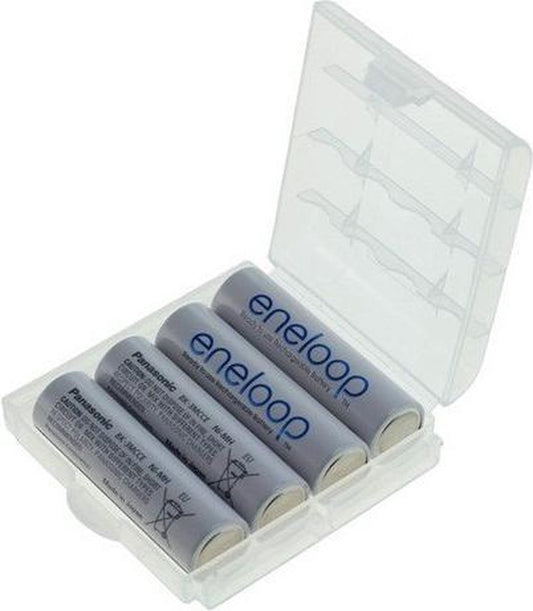 4 piles rechargeables en vrac AA HR6 R6 Panasonic eneloop - taille Penlite AA