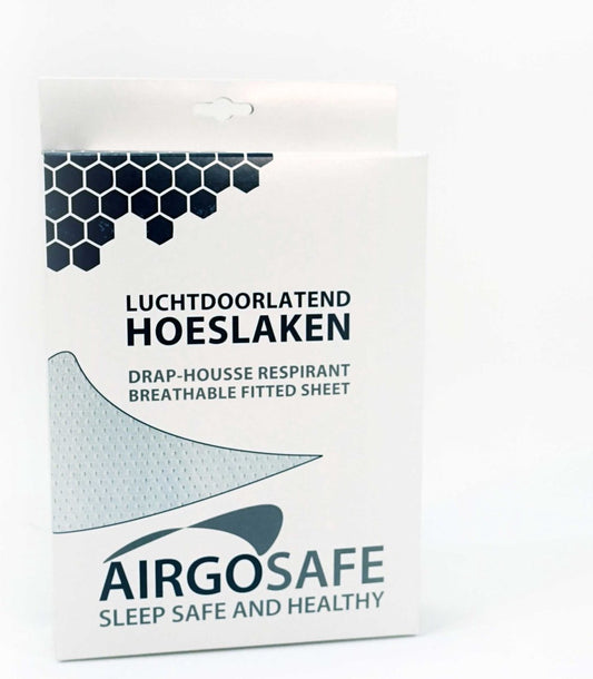 ABZ Airgosafe Dry Fit Hoeslaken - 60x120 cm - Wit