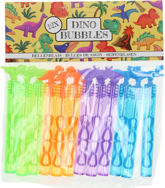 12x baguette soufflant des bulles Dino - distribuer des cadeaux