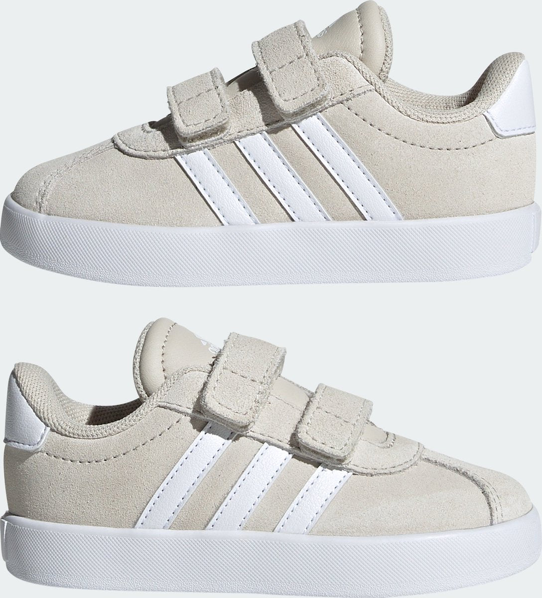 adidas Sportswear Chaussure VL Court 3.0 - Enfants - Beige - 19