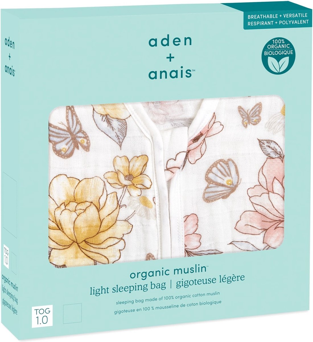 Aden - Gigoteuse Anais Earthly 1.0 tog - Small - 0-6 mois -51-69 cm