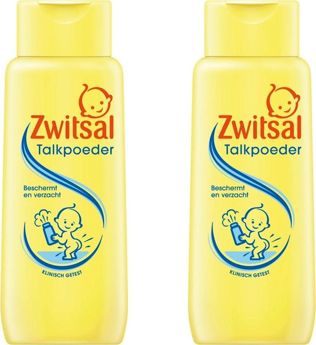 Zwitsal Talcum Powder Baby - 2 x 100 g