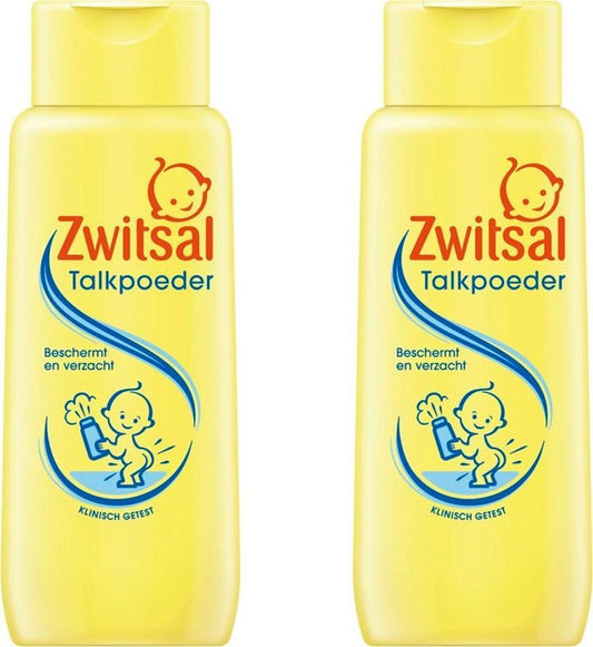 Zwitsal Talcum Powder Baby - 2 x 100 g