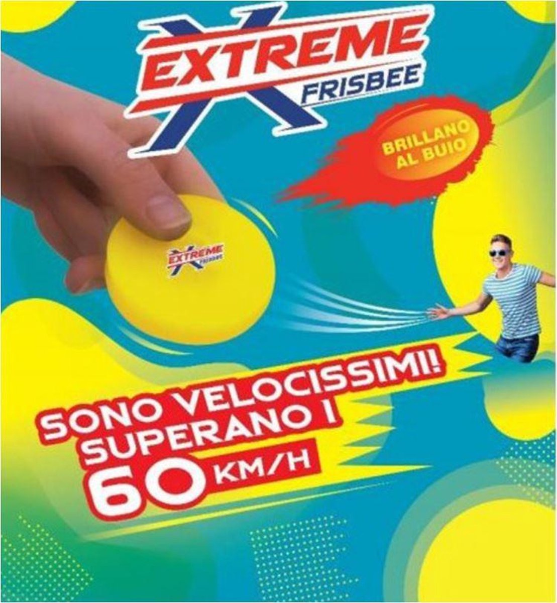 2 pièces Extreme frisbee Glow in the Dark