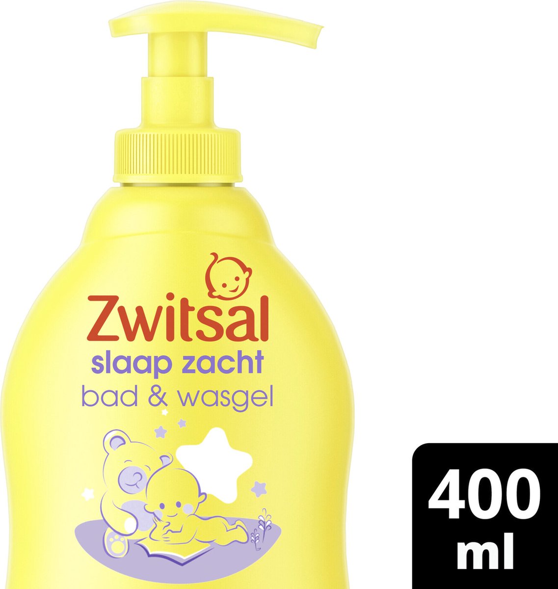 Zwitsal - Sleep Well - Bain & Gel Lavant - Lavande - 400ml