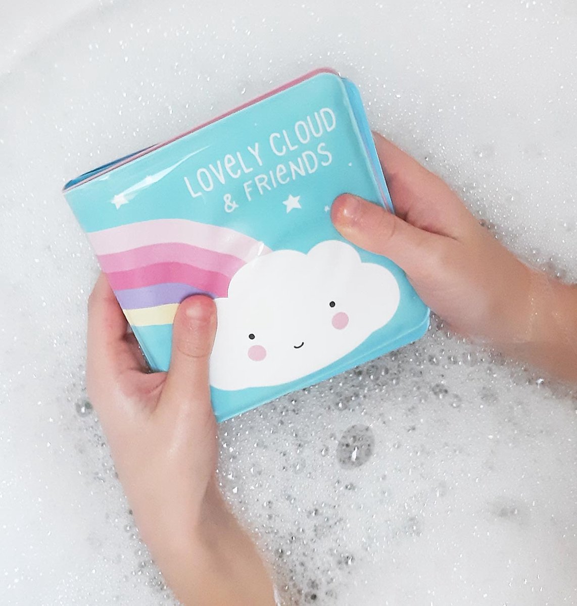 A Little Lovely Company BTBBCL09 Livre de bain Multicolore