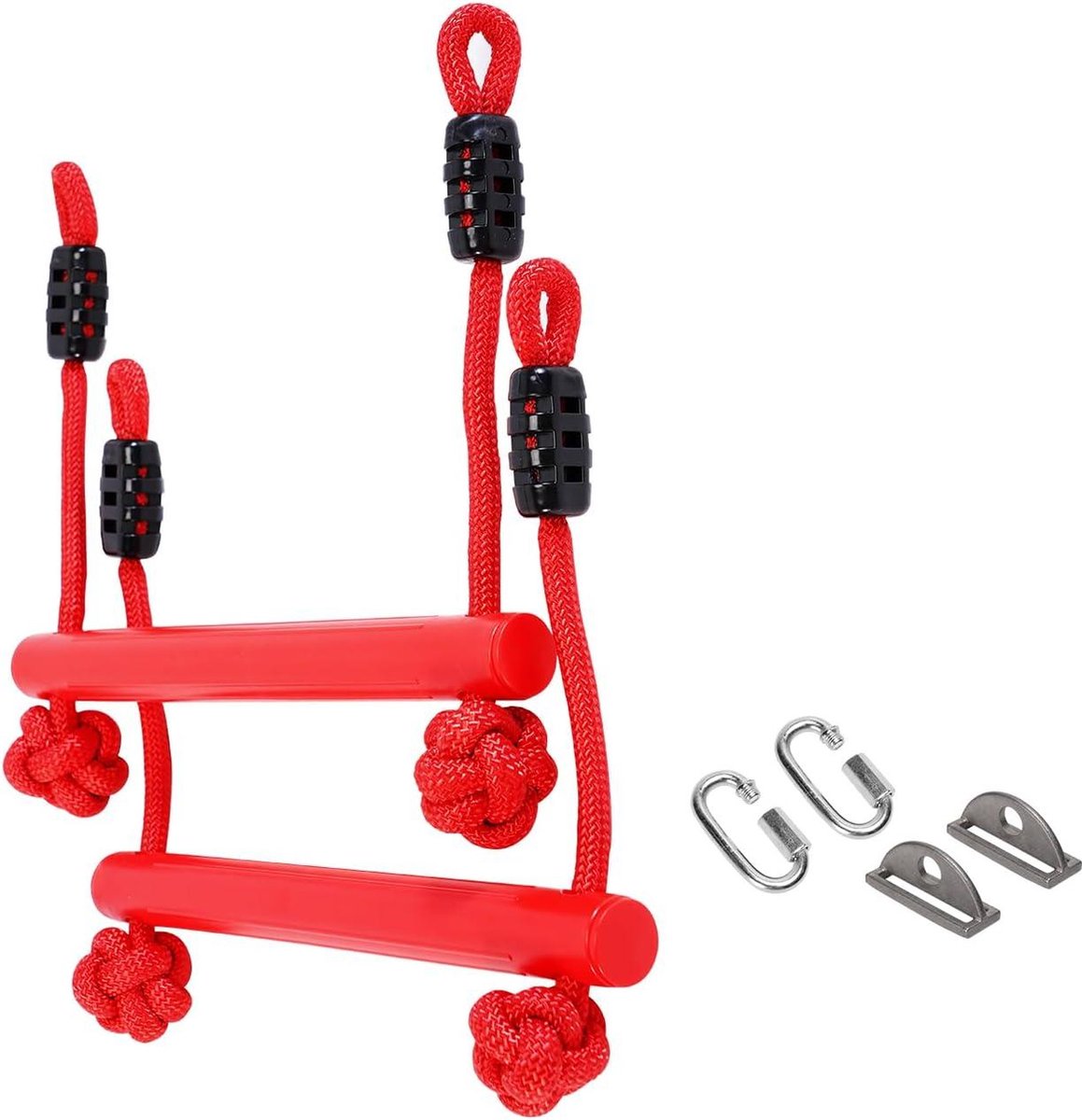 Accessoires de vêtements pour bébé de parcours d'obstacles - Play Plein air Kids - 2 pcs Monkey Bars Ninja Warrior