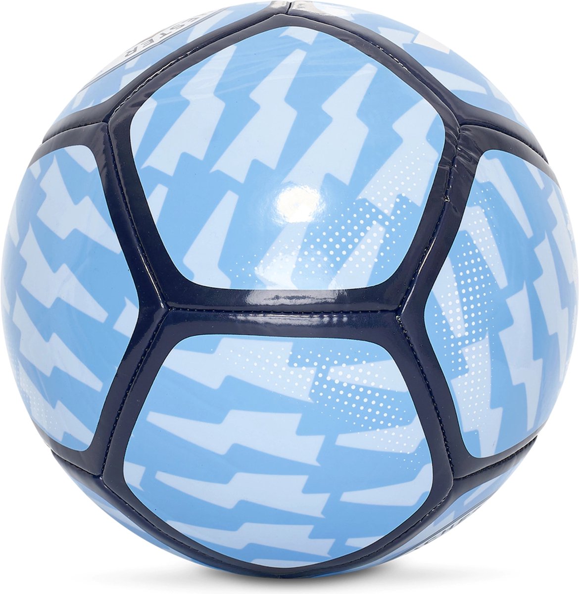 Accueil de football avec le logo de Manchester City