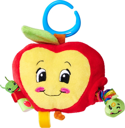 ABC Activities Jouet en peluche Pomme avec chenille