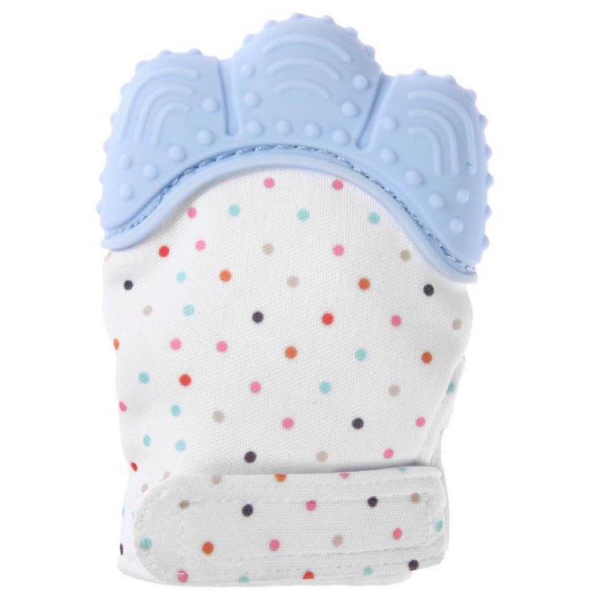 2x Bite gant - Pastel Blue - Bite - jouets - gant - anneau de dentition - jouets - cadeau de shower de bébé