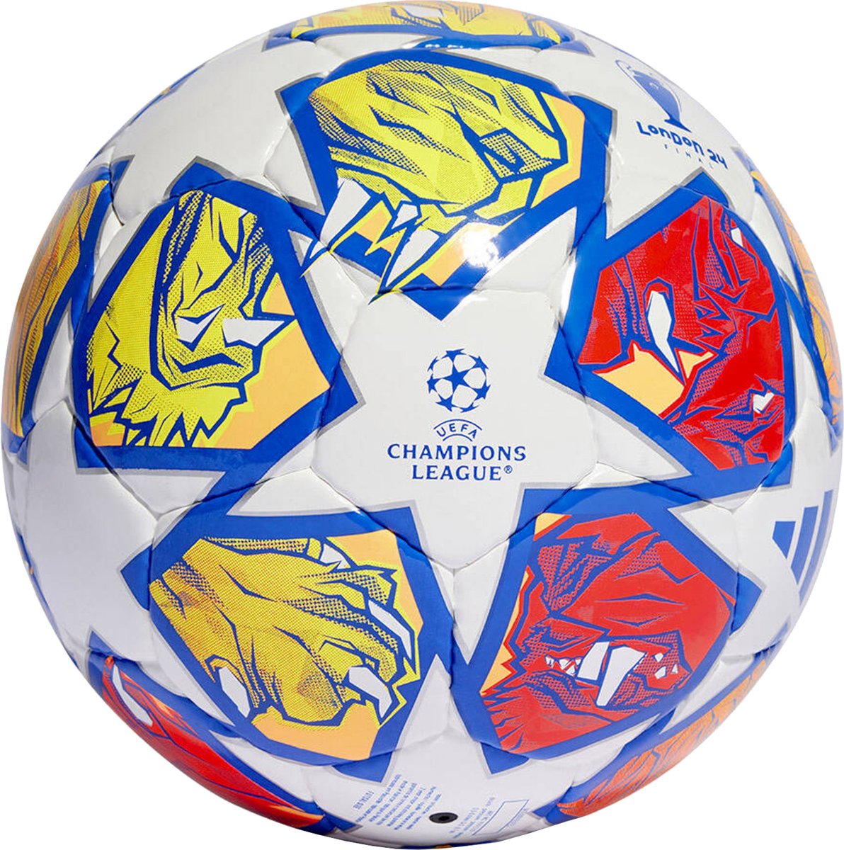 adidas UEFA Champions League FIFA Quality Pro Sala Ball IN9339, unisexe, Wit, ballon de football, taille : 4