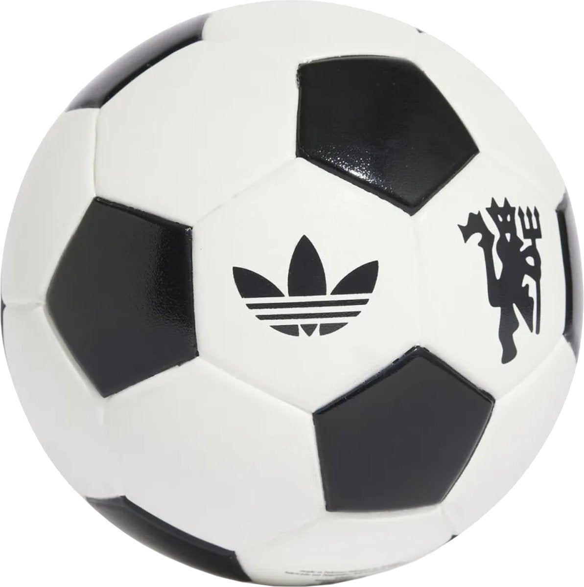 adidas Manchester United Third Club Mini Ball IX9968, Unisexe, Wit, Ballon de football, taille: 1