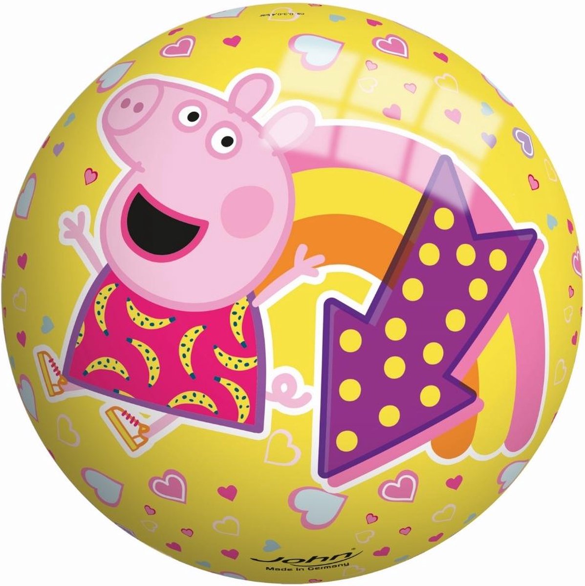 9"/230 MM PEPPA PIG VINYL-PLAYBALL