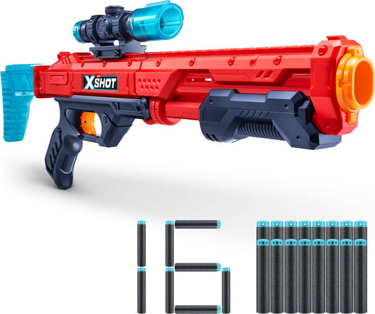 Zuru X- Shot Excel Hawk Eye Blaster avec 16 fléchettes