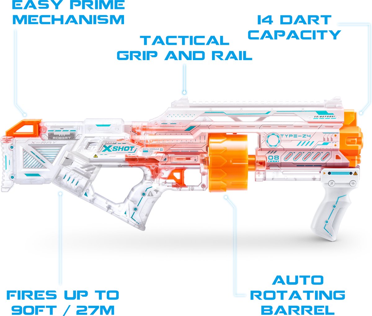 ZURU Skins Last Stand, Toy Blaster