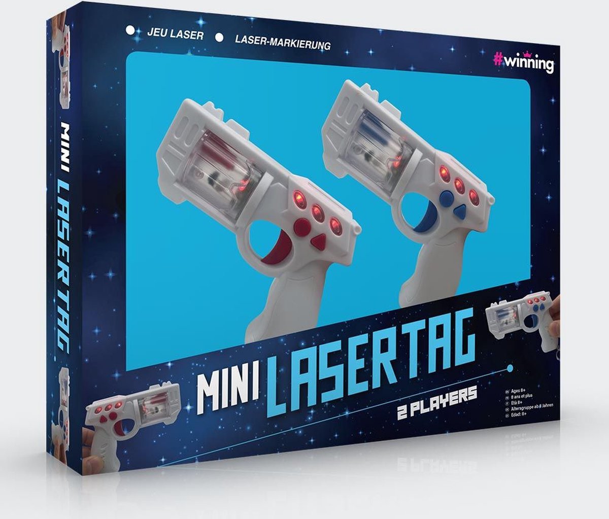 #winning - Mini Laser Game Set - Laser Tag - 2 Joueurs