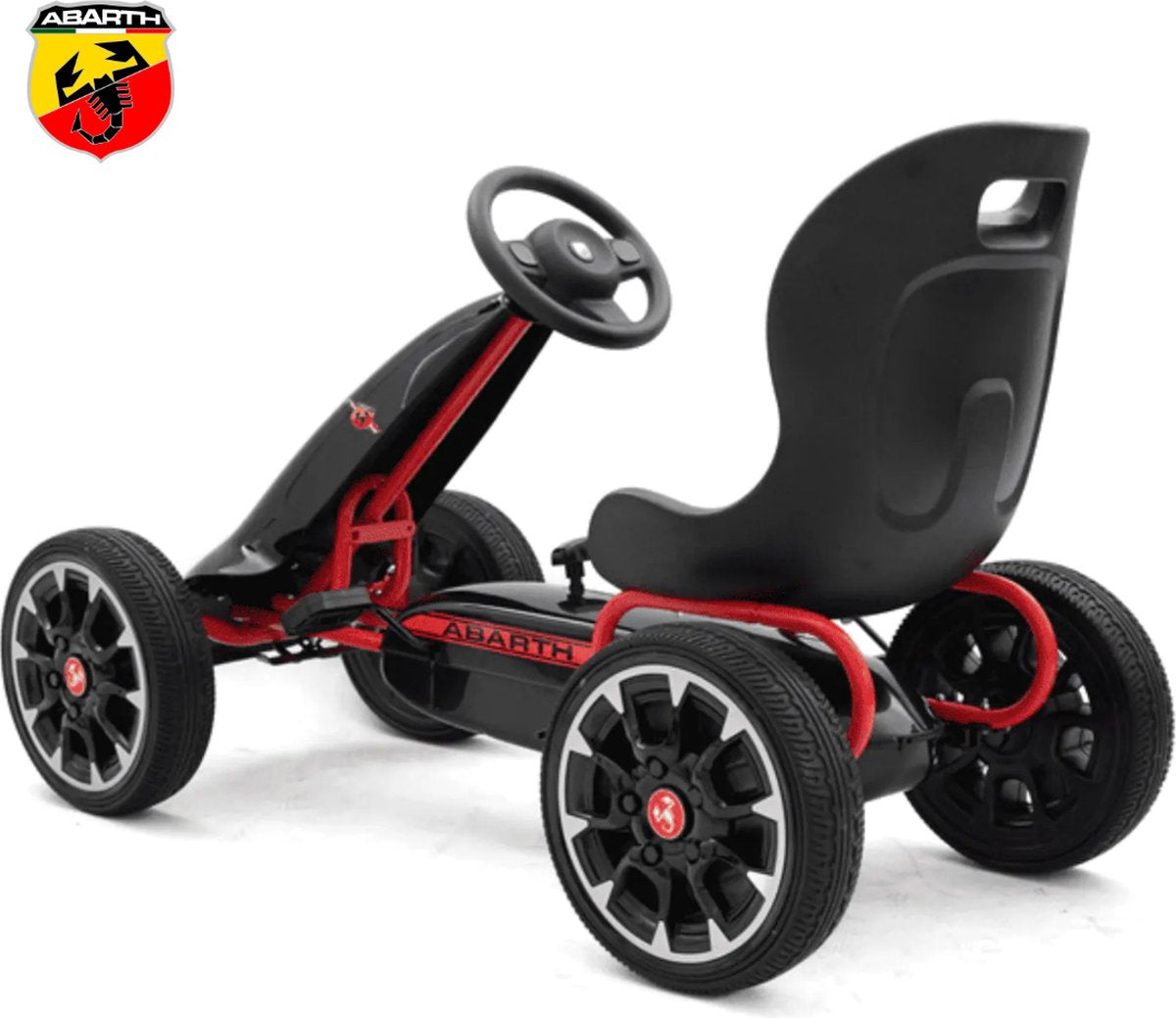 Abarth Kart À Pédales Noir Enfant