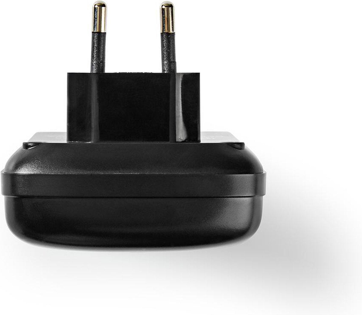 1.2 / 9 V DC, 200.00 mA A, charge de maintien, Euro / Type C (CEE 7/16), Alimentation par batterie: AA / AAA / E-Block, Noir