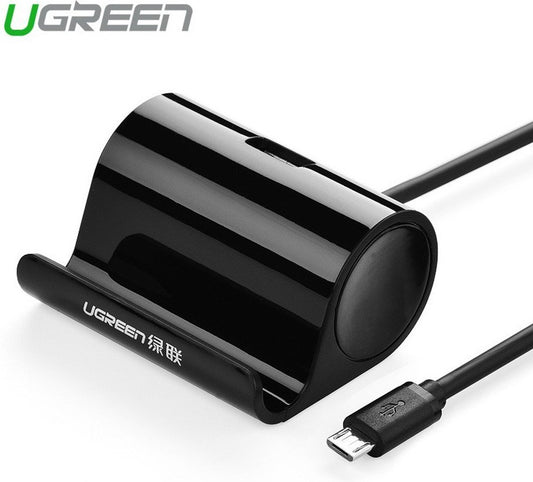 Adaptateur de câble Ugreen Micro USB OTG avec support 50 cm - Zwart