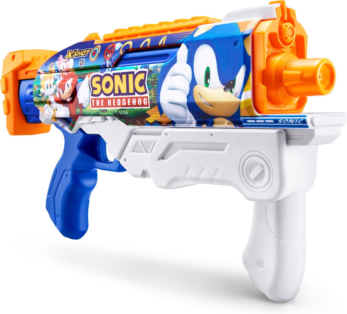 ZURU - XSHOT - Water - Skins à remplissage Fast Sonic The Hedgehog Hyperload Water Blaster de ZURU