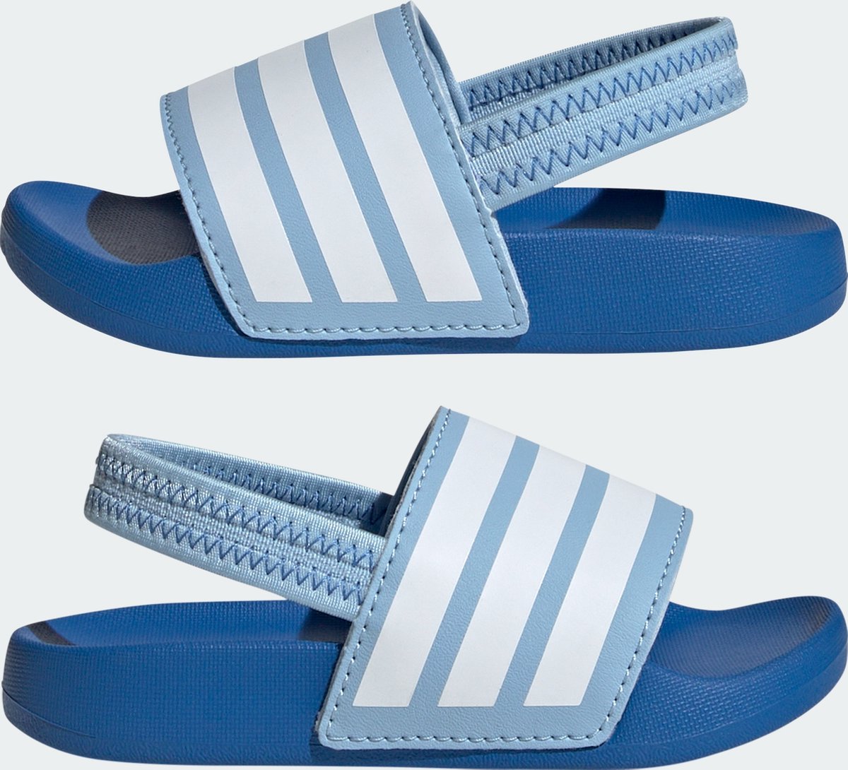 adidas Sportswear Claquette Adilette Estrap Enfants - Enfants - Bleu - 21