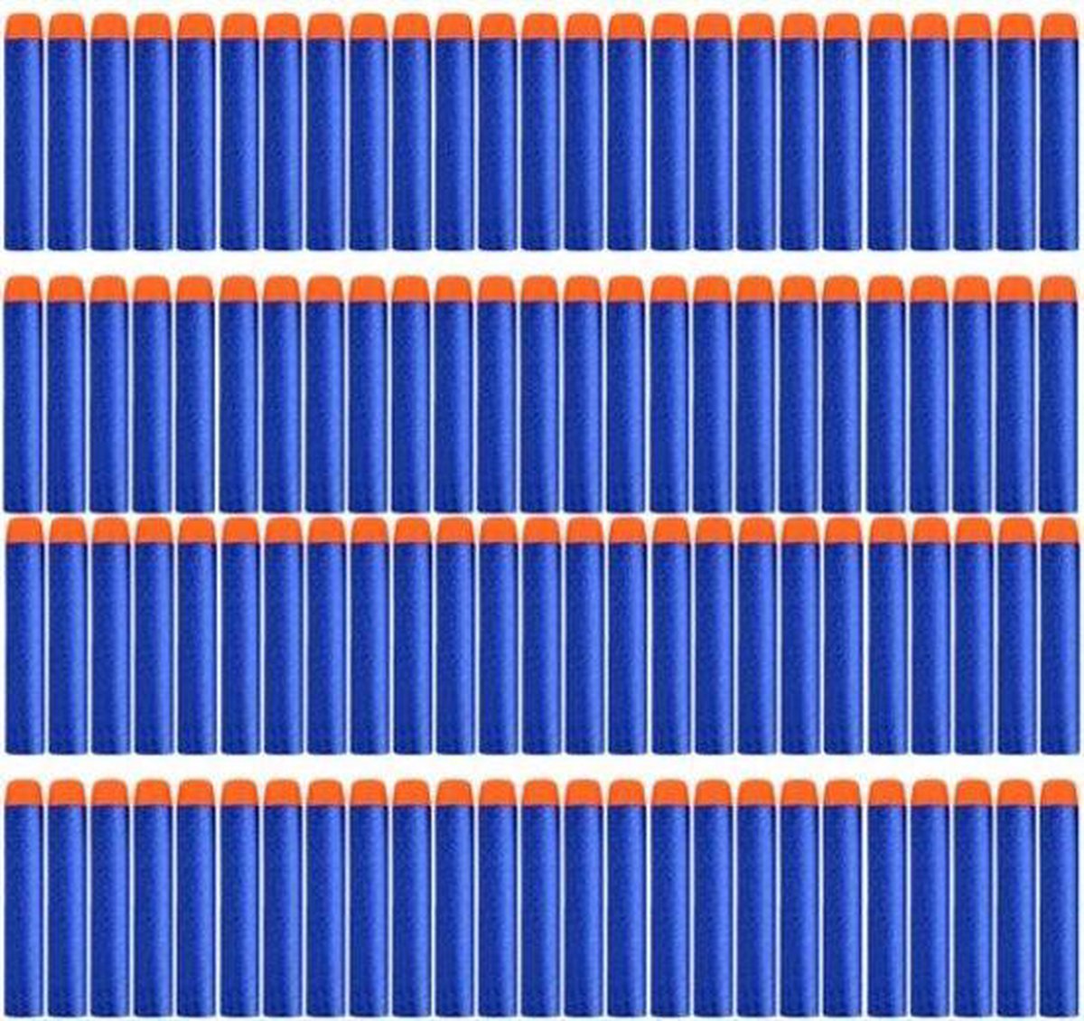 80 flèches universelles adaptées aux canons NERF N-Strike Elite Toy - couleur : bleu