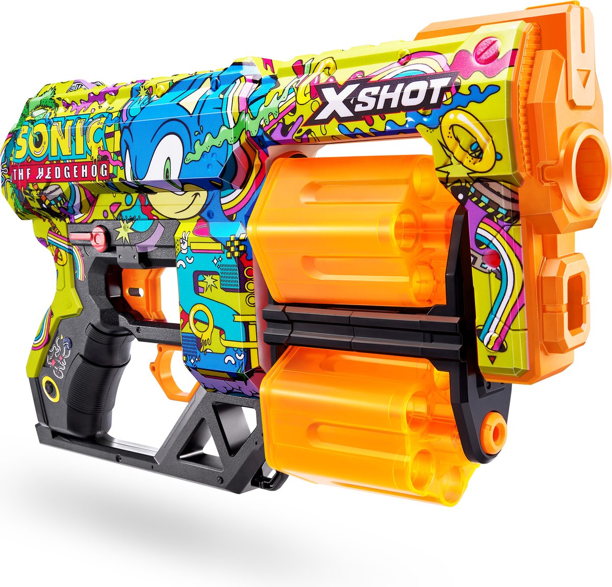 ZURU - XSHOT - Skins Dread blaster - Skin Sonic the Hedgehog(12 flèches) par ZURU