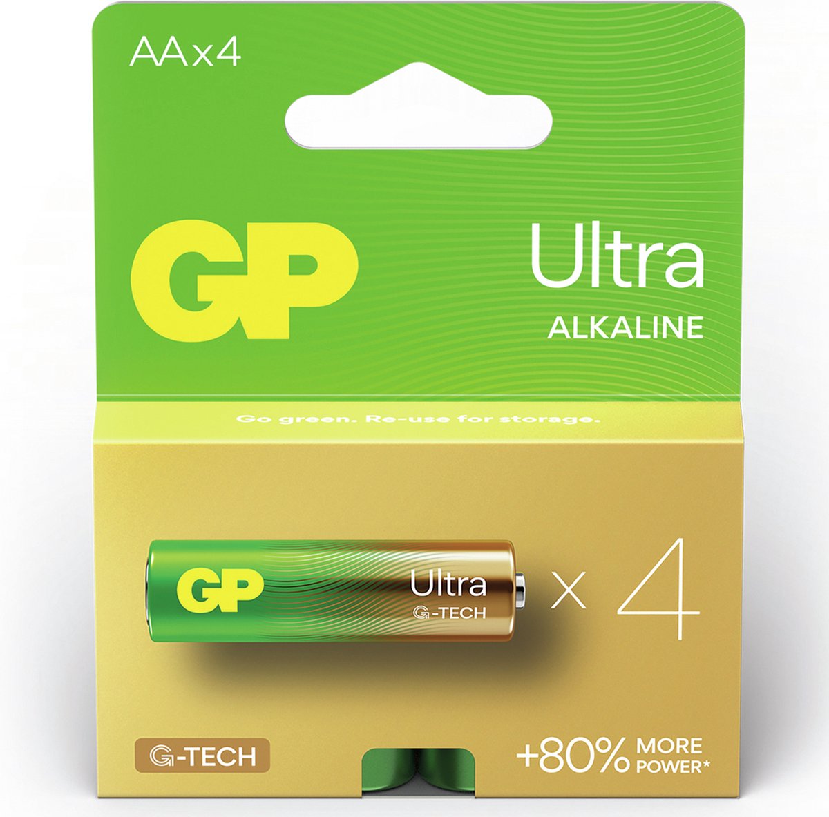 AA Ultra alcaline blister 4