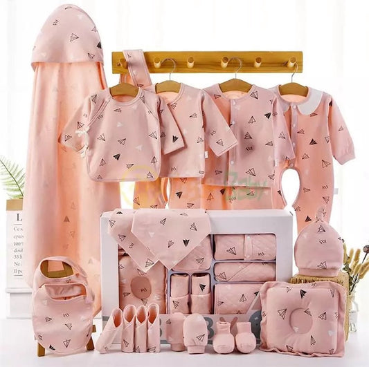 22 pièces Vêtements Bébé nouveau-né Filles | Cadeau Bébé - 22 pièces | Cadeau de décrochage | Set Cadeau Baby Shower | 0-6 mois