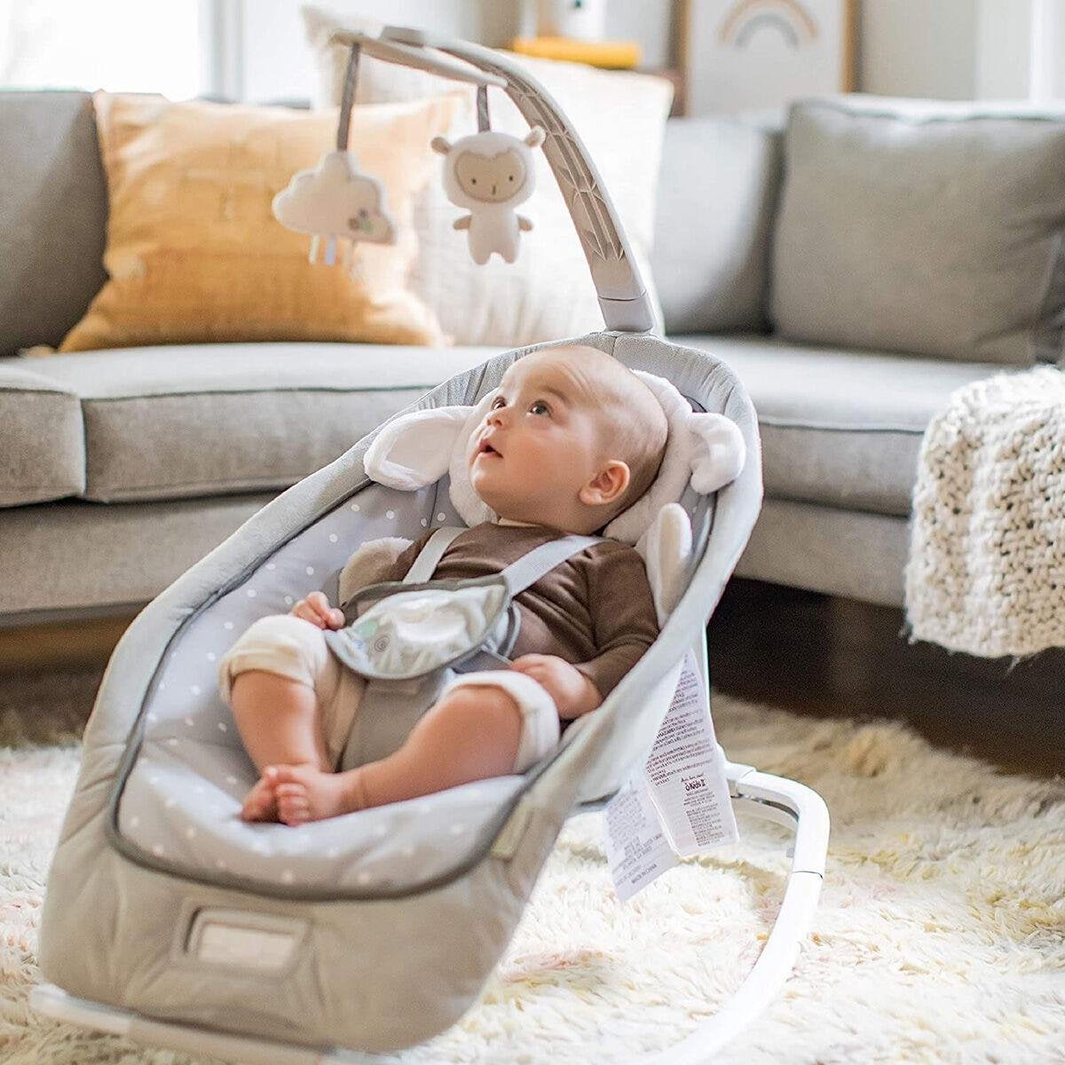 0m + Siège berçant Cuddle Lamb 0-18 kg / BabyCradle