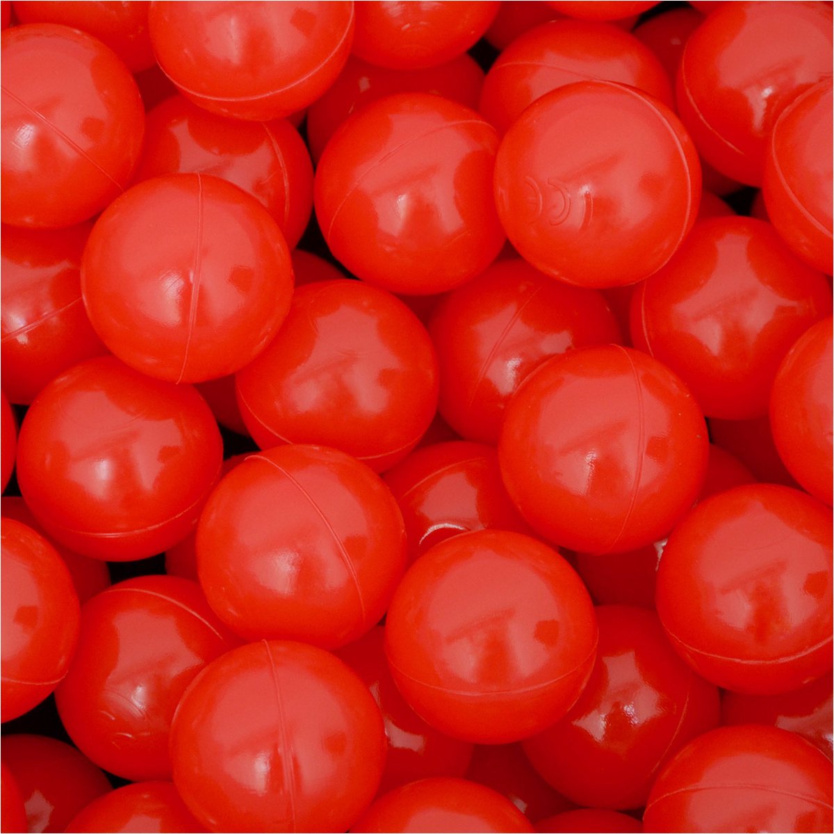 50 balles bébé balle 5,5 cm bain de balle enfants balles en plastique balles bébé rouge