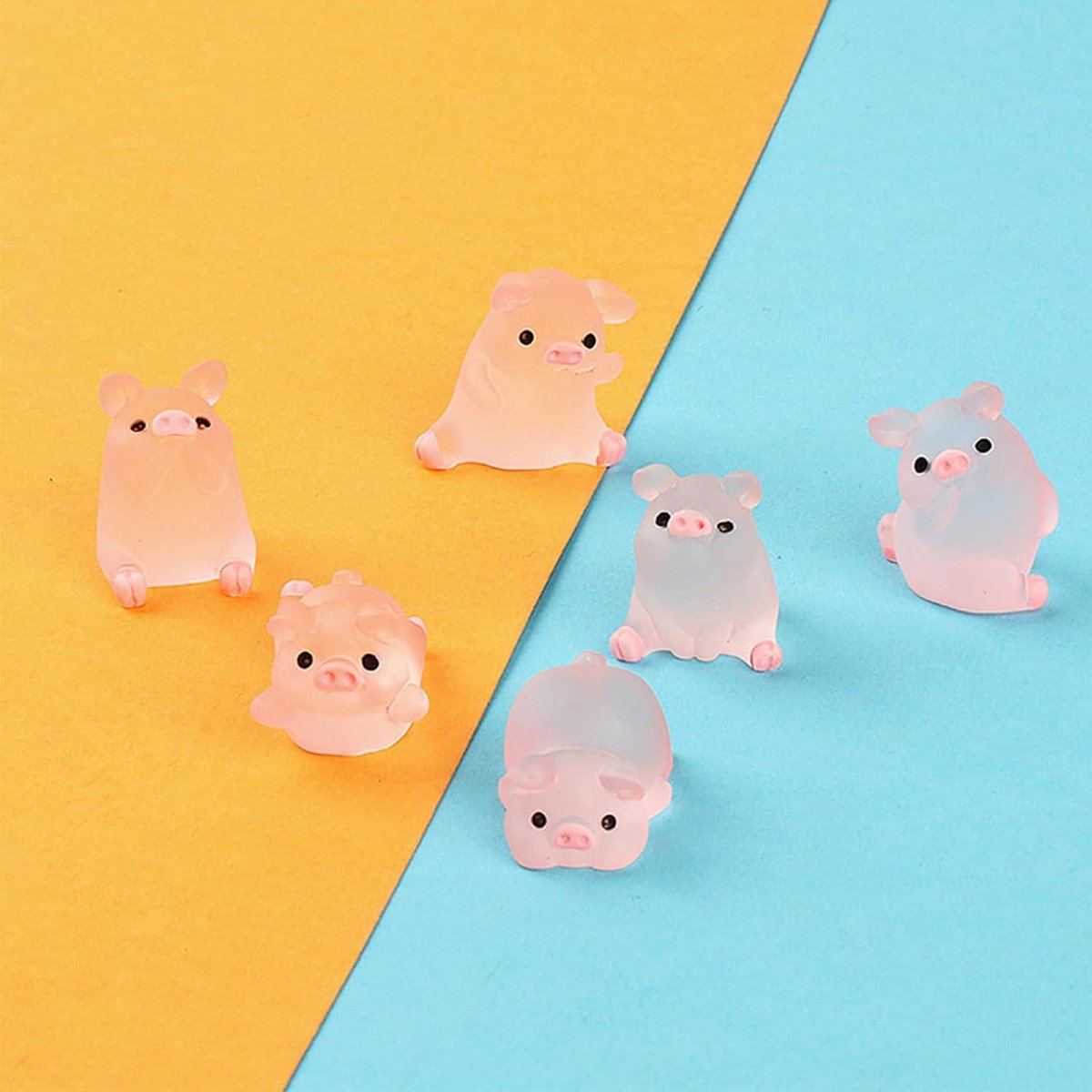 18 petits cochons porte-bonheur pour une décoration de gâteau faite main - faites-le vous-même