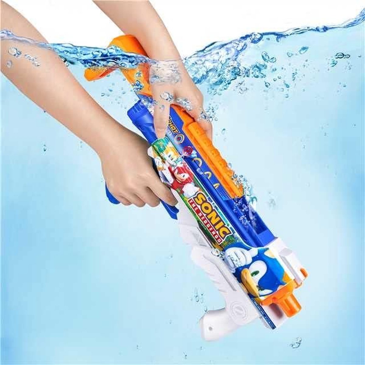 ZURU - XSHOT - Water - Skins à remplissage Fast Sonic The Hedgehog Hyperload Water Blaster de ZURU