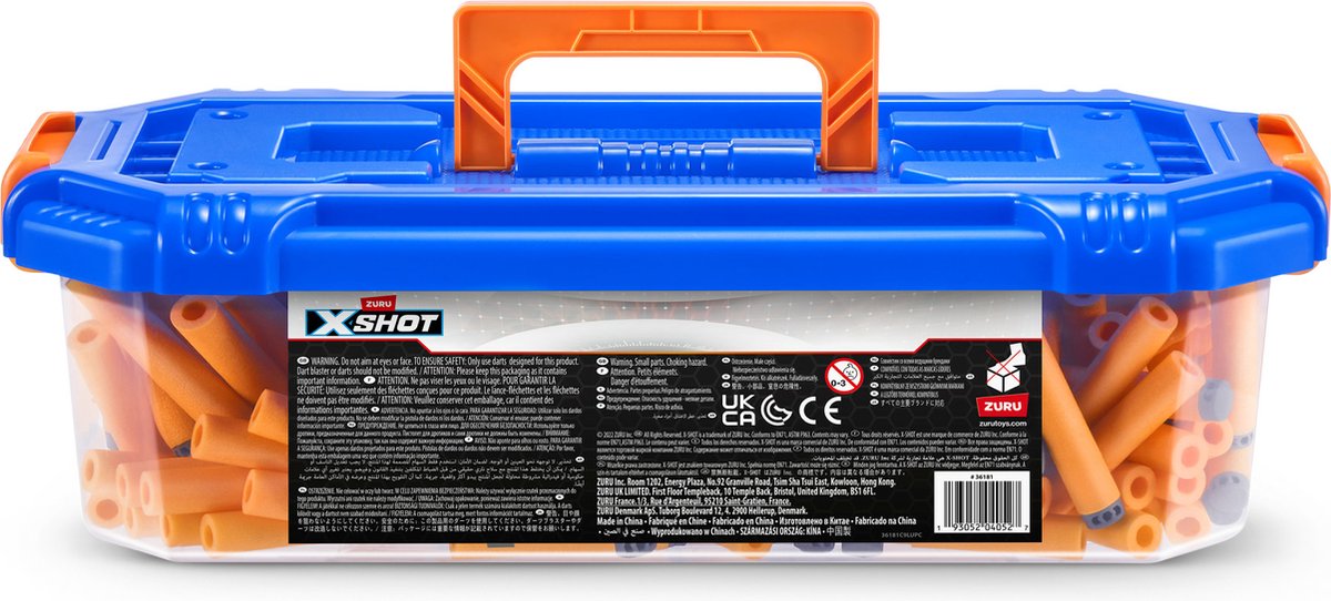 ZURU X- Shot Excel - Boîte de Opbergbox pour recharges de flèches Toy Blaster - 200 fléchettes