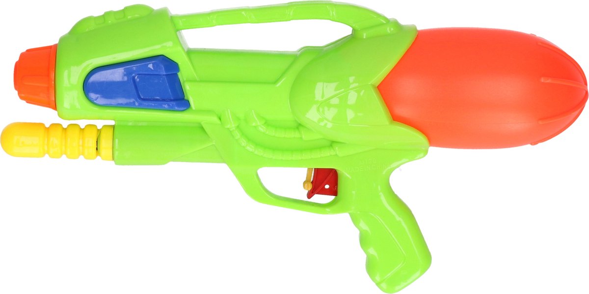 1x pistolets à Pistolets à eau/ eau verte des armes à feu de 30 cm avec pompe jouets pour enfants - jouets d'eau en plastique - pistolets à eau avec pompe