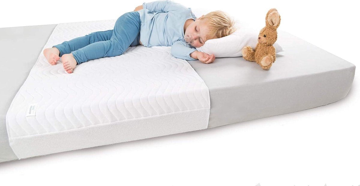 Absoplus Laken et protège-matelas Ultra absorbants – Protège-matelas imperméable pour lit de Bébé et d'enfant en bas âge – Protection super absorbante pour des nuits calmes – Basics