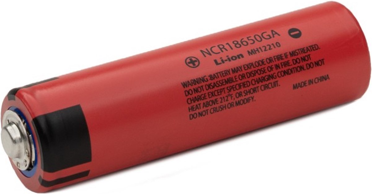 1 Pièce - Bouton Haut - Sanyo NCR18650GA 18650 Li-ion 3500mAh