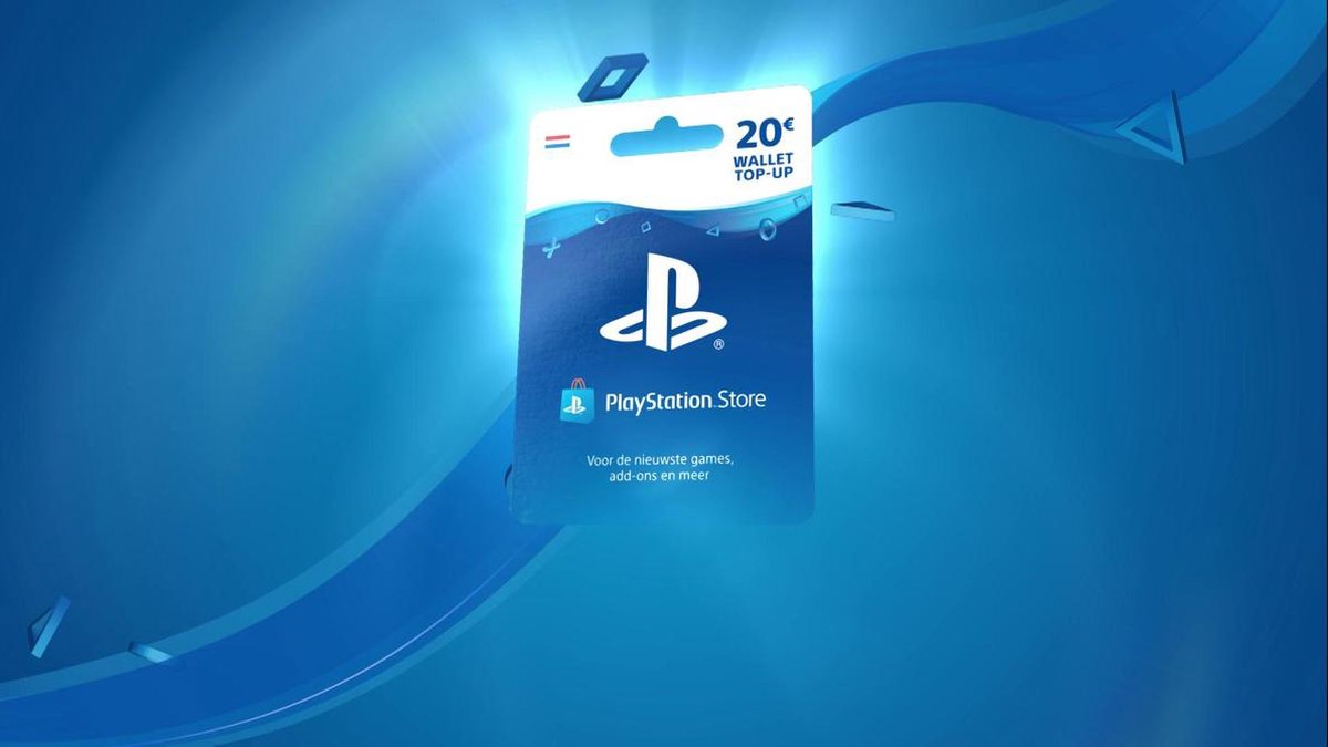 100 euro PlayStation Store tegoed - PSN Playstation Network Kaart (NL)