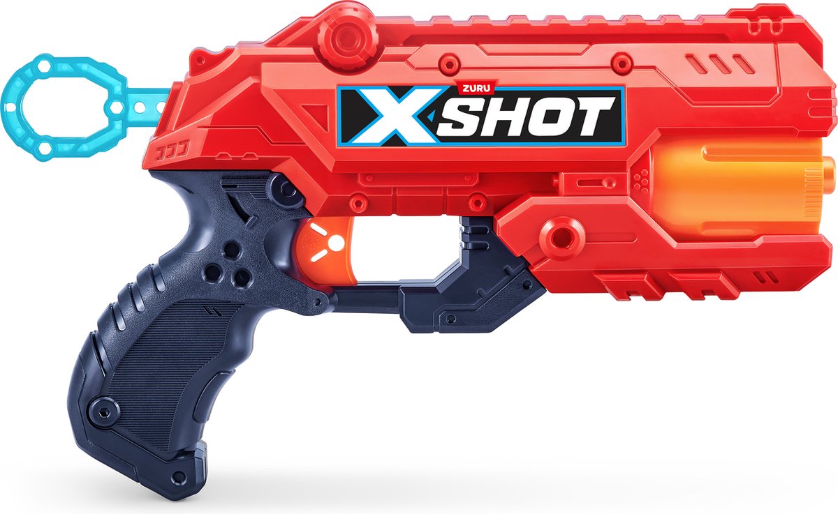 ZURU - XSHOT - Pack combo Excel double Reflex 6 blaster et double Micro blaster (24 fléchettes) de ZURU