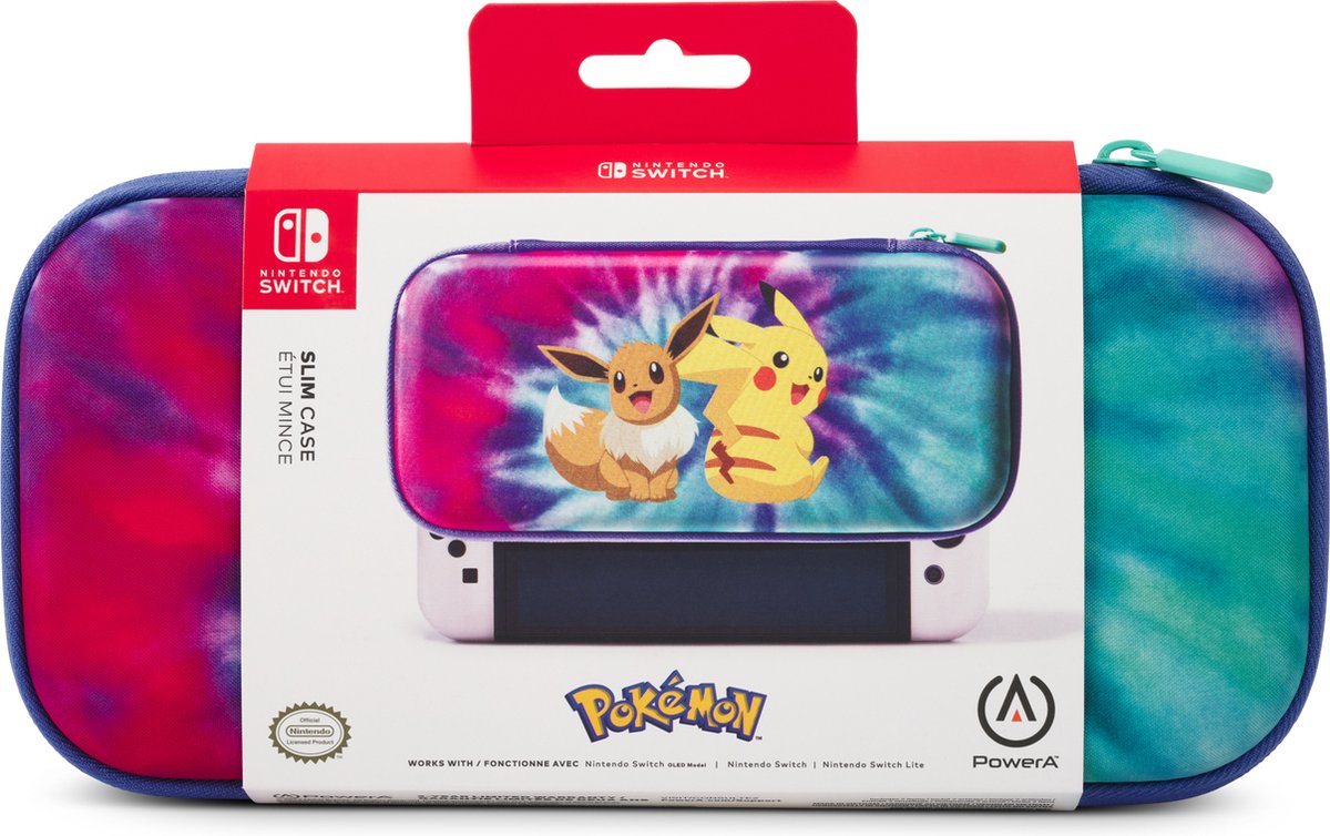 Accessoires de vêtements pour bébé POWERA Nintendo Switch – Étui de protection - Pikachu et Évoli