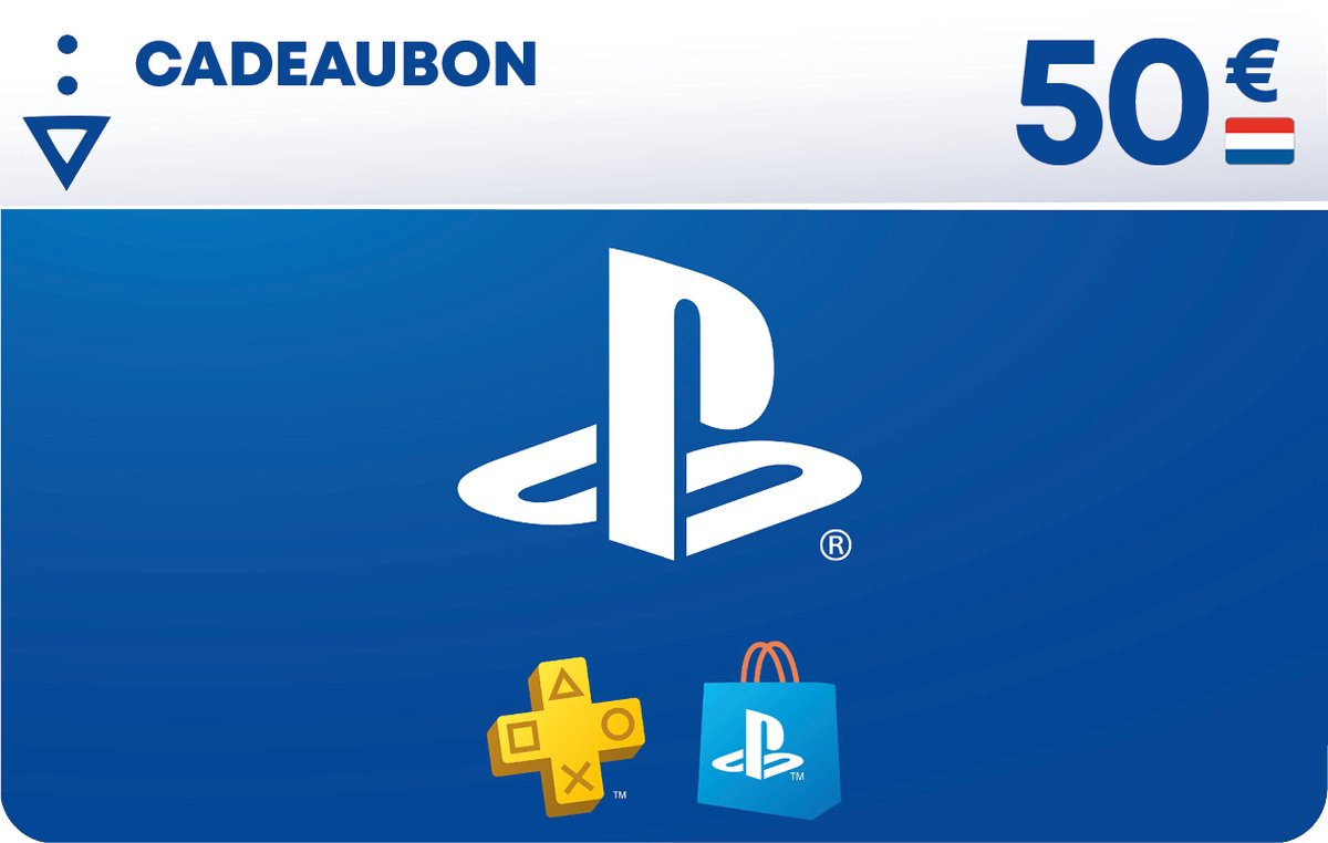 50 euro PlayStation Store tegoed - PSN Playstation Network Kaart (NL)