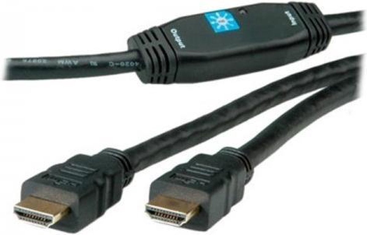 Adj 300-00002, 30 m, HDMI Type A (Standard), HDMI Type A (Standard), Noir