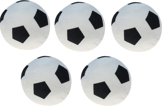 5x Jouet de football en peluche 16 cm