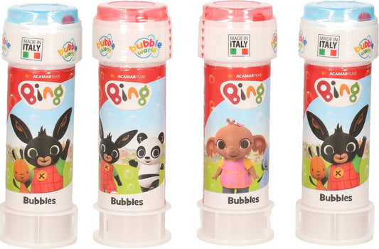 10x Bouteilles à bulles Bing avec jeu 60 ml pour enfants - Jouets distributeurs - speelgoed à saisir