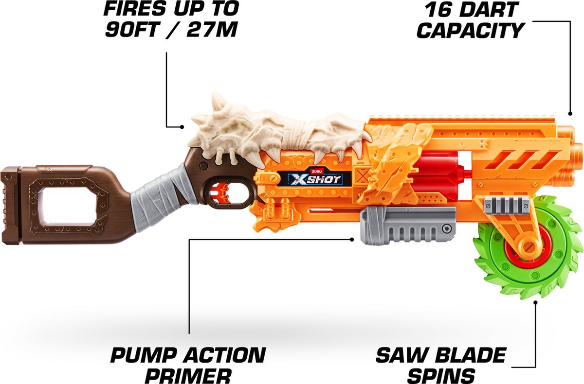 « XSHOT Insanity HorrorFire - Doomsday (incl.16 flèches) » par ZURU