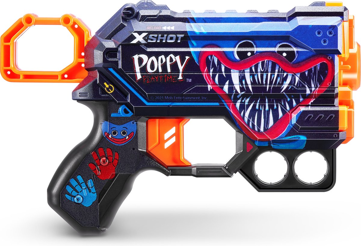 ZURU - XSHOT - Skins Menace blaster - Skin Poppy Playtime(8 flèches) par ZURU