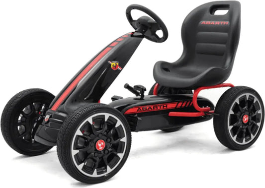 Abarth Kart À Pédales Noir Enfant