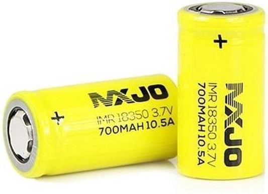 1 pièce MXJO IMR18350F 700mAh 10.5A Flattop NK145 non protégé