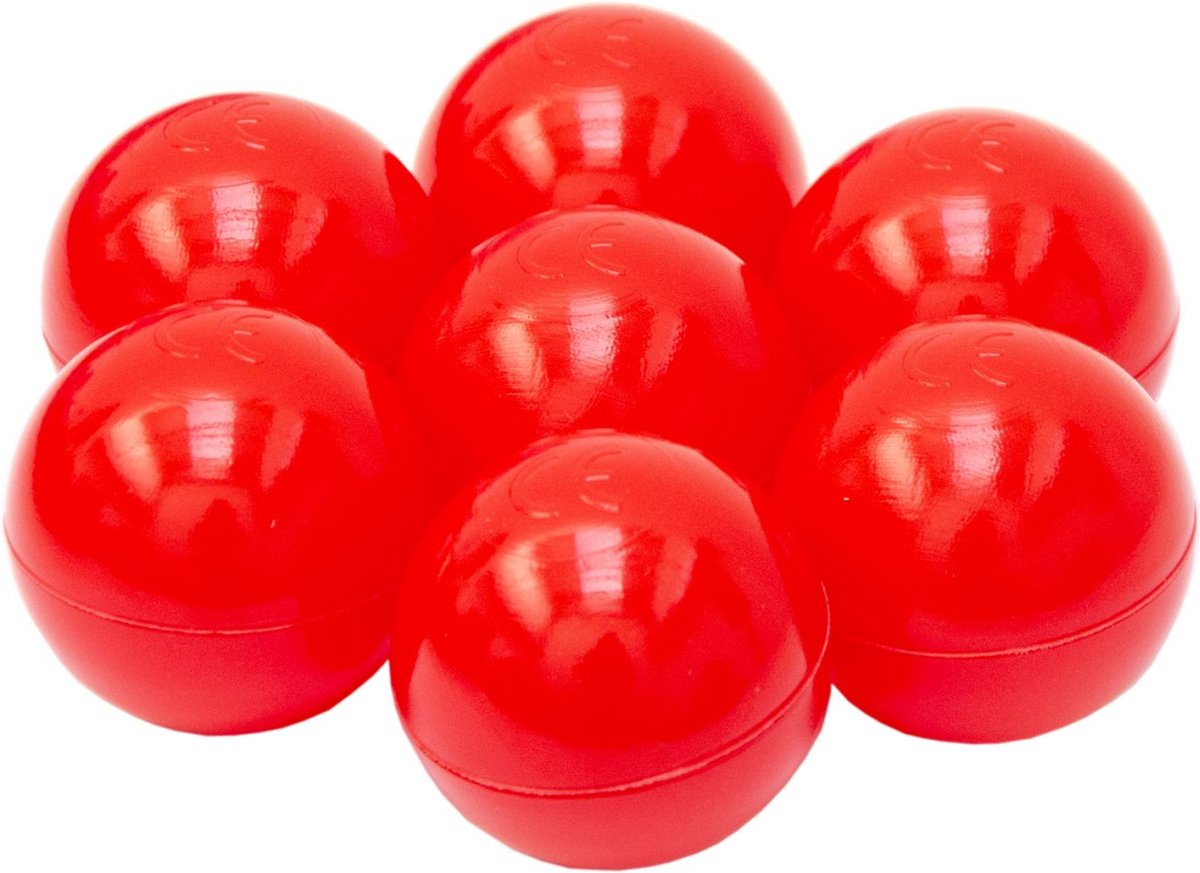 50 balles bébé balle 5,5 cm bain de balle enfants balles en plastique balles bébé rouge